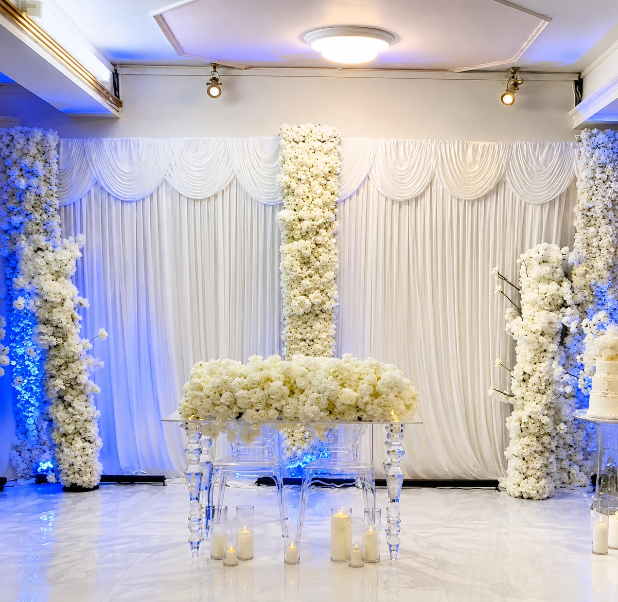Wedding stage decoration
